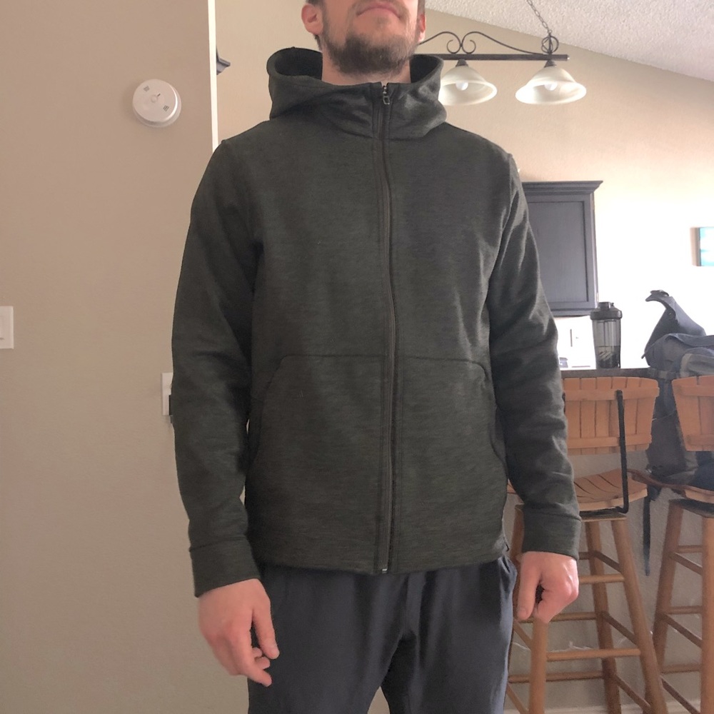SOLD Lululemon Full-Zip Hoodie Dark Green